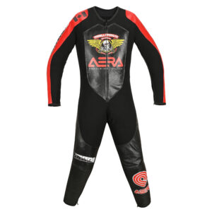Downhill Skateboarding Leather Suit