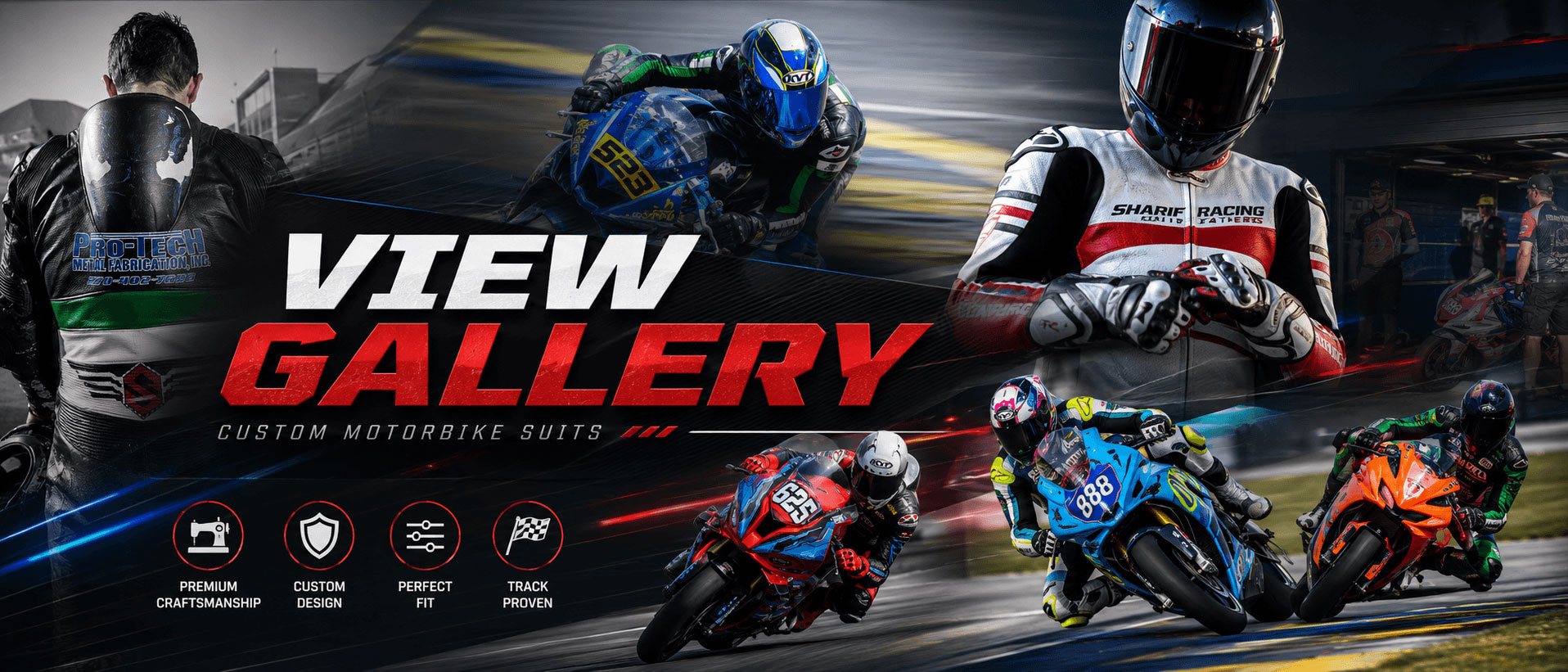 Premium Motorcycle Racing Suits for Professional Riders